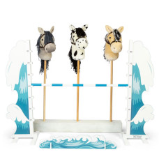 Zubehör Hobby Horse Hindernis Hürde Wave für Steckenpferd-Spielpferd