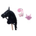 Hobby Horse Steckenpferd mit Trense Zügel