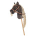 Hobby Horse Steckenpferd +Trense mit Zügel 