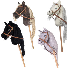 Hobby Horse Steckenpferd +Trense mit Zügel 