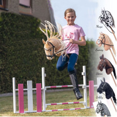 Hobby Horse Steckenpferd mit Trense Zügel